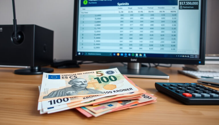 Konvertering NOK til EUR – Dagens kurs og historikk
